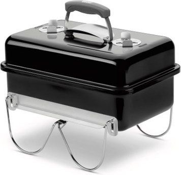 Гриль вугільний портативний Weber Go-Anywhere Charcoal (1131004) 1459492 фото