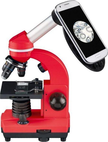 Мікроскоп оптичний Bresser Biolux SEL 40x-1600x Red 1371037 фото