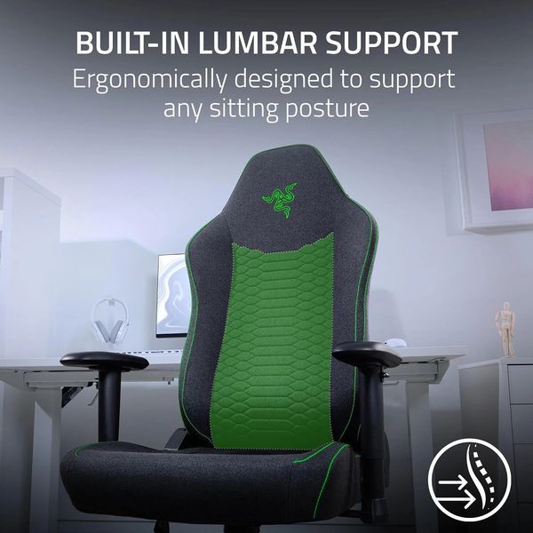 Компьютерное кресло для геймера Razer Iskur V2 X Fabric Mesh Black (RZ38-05310100-R3G1) 1344336 фото