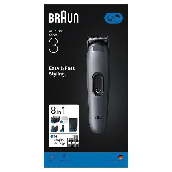 Машинка для стрижки Braun All-in-One Series 3 AIO3540 1473558ua фото