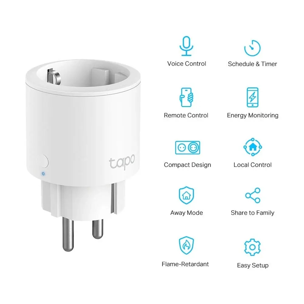 Фото Умная розетка TP-Link Tapo P115 1-pack