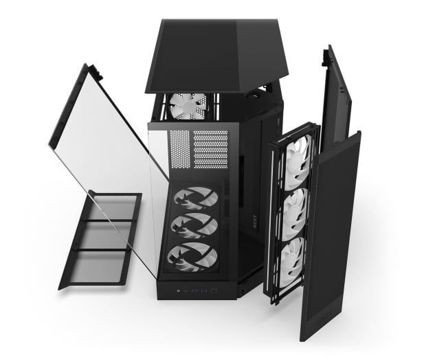 Корпус NZXT H9 Flow RGB+ Black (CM-H92FB-P1) 1479090 фото