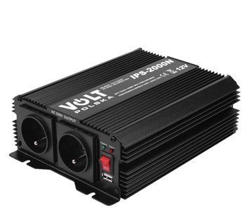 Перетворювач DC-AC Volt Polska IPS 2000 N 12/230V 1000/2000W (3IPSN20012) 1400980 фото