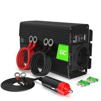 Перетворювач (інвертор) DC-AC Green Cell 24V/230V 300W/600W (INV02DE) 1354360 фото
