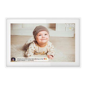 Цифрова фоторамка Denver Frameo 10,1 PFF-1021W 1345386 фото