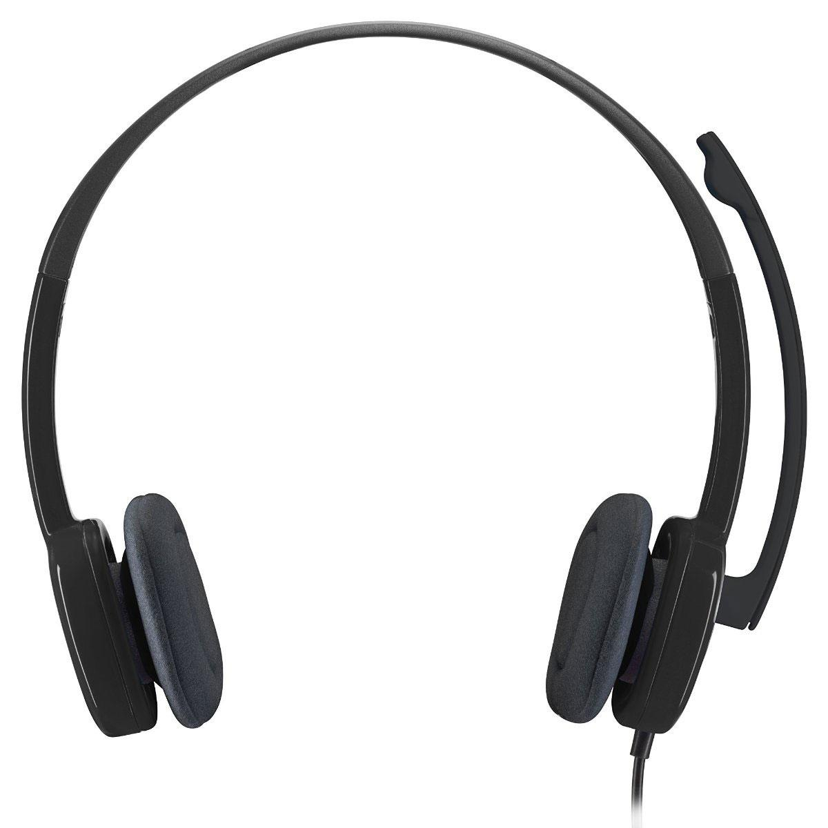 Фото Комп'ютерна гарнітура Logitech Stereo Headset H151 (981-000589)