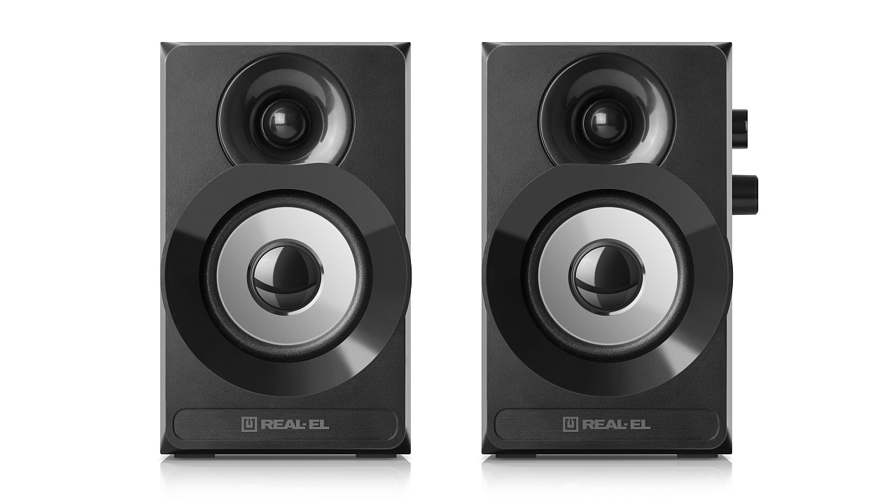 фото Акустичні колонки Real-El S-217 Black (EL121200013) 2