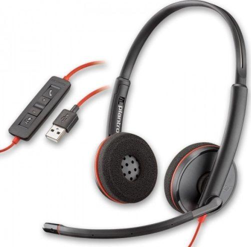 Фото Комп'ютерна гарнітура Plantronics Blackwire C3220 USB-A 209745-101