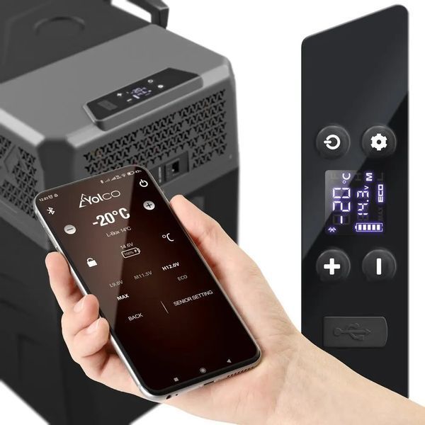 Портативний холодильник Yeticool Yolco BCX50 Carbon 1367166 фото