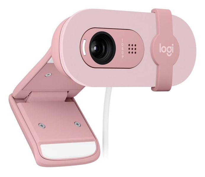 Веб-камера Logitech Brio 100 Full HD Webcam Rose (960-001623) 1400808ua фото